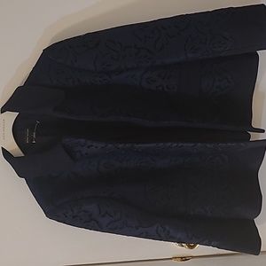 Ann Taylor navy blazer size 2